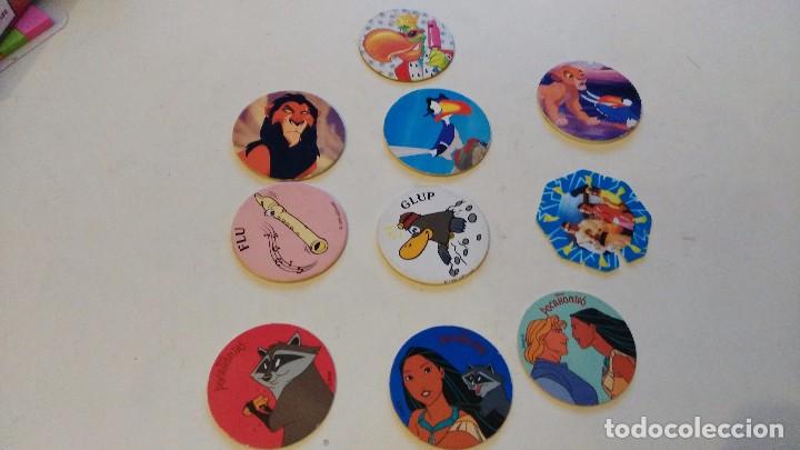 Juguetes antiguos y Juegos de colecci&oacute;n: super caps - pocahontas - el rey leon - melody cool caps -power rangers