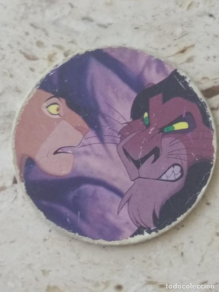 Juguetes antiguos y Juegos de colecci&oacute;n: TAZOS CAPS PANINI DISNEY EL REY LE&Oacute;N THE LION KING ROI LION VERSI&Oacute;N ITALIANA TAZO CAP POGS N&ordm; 34
