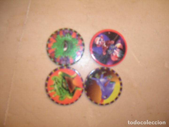 Juguetes antiguos y Juegos de colecci&oacute;n: 4 tazos  West, Official Game (m&aacute;s uno repetido)