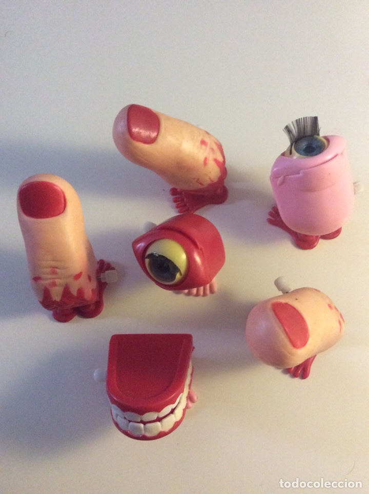 Juguetes antiguos y Juegos de colecci&oacute;n: 6 boca dedo y ojo saltarines con caja