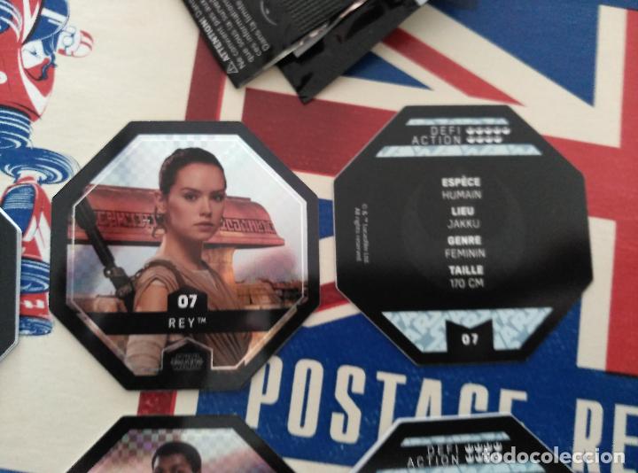 Jouets Anciens et Jeux de collection: star wars leclarc COSMIC SHELLS rouge one CROMO tazos tazo n 07