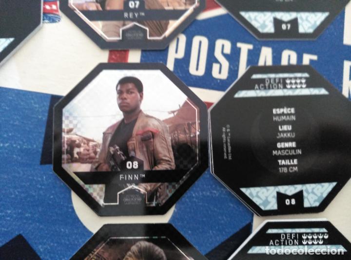 Juguetes antiguos y Juegos de colecci&oacute;n: star wars leclarc COSMIC SHELLS rouge one CROMO tazos tazo n 08