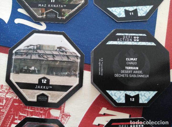 Giocattoli antichi e Giochi di collezione: star wars leclarc COSMIC SHELLS rouge one CROMO tazos tazo n 12