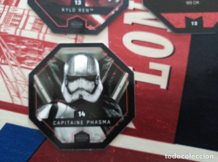 Juguetes antiguos y Juegos de colecci&oacute;n: star wars leclarc COSMIC SHELLS rouge one CROMO tazos tazo n 14