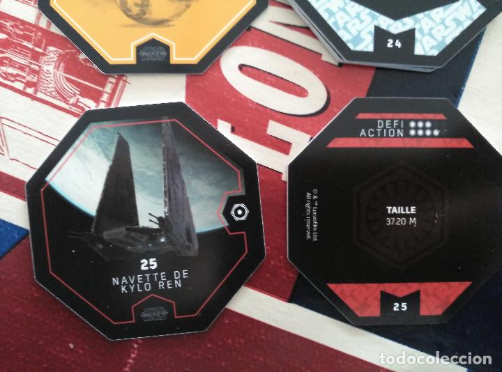 Brinquedos antigos e Jogos de cole&ccedil;&atilde;o: star wars leclarc COSMIC SHELLS rouge one CROMO tazos tazo n 25