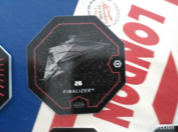 Jouets Anciens et Jeux de collection: star wars leclarc COSMIC SHELLS rouge one CROMO tazos tazo n 26