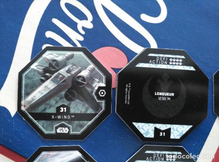 Brinquedos antigos e Jogos de cole&ccedil;&atilde;o: star wars leclarc COSMIC SHELLS rouge one CROMO tazos tazo n 31