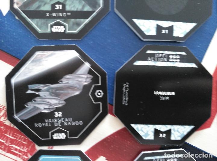 Jouets Anciens et Jeux de collection: star wars leclarc COSMIC SHELLS rouge one CROMO tazos tazo n 32