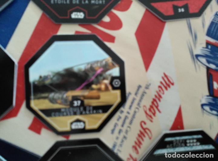 Brinquedos antigos e Jogos de cole&ccedil;&atilde;o: star wars leclarc COSMIC SHELLS rouge one CROMO tazos tazo n 37