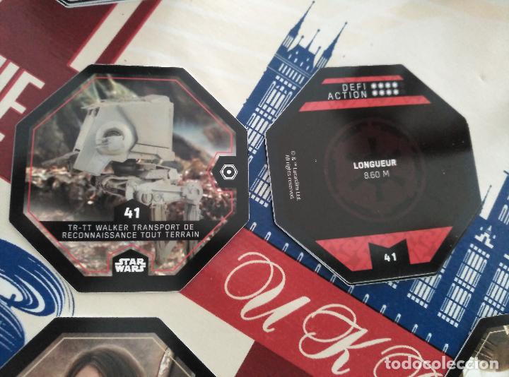 Brinquedos antigos e Jogos de cole&ccedil;&atilde;o: star wars leclarc COSMIC SHELLS rouge one CROMO tazos tazo n 41