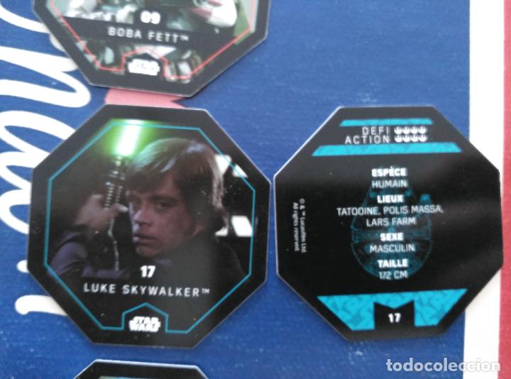 Jouets Anciens et Jeux de collection: star wars leclarc COSMIC SHELLS el despertar de la fuerza CROMO tazos tazo n 17 mark hamill