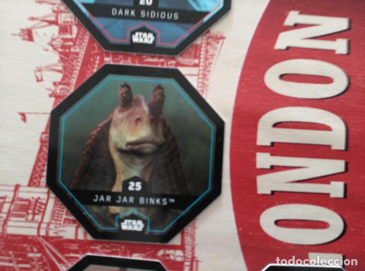 Jouets Anciens et Jeux de collection: star wars leclarc COSMIC SHELLS el despertar de la fuerza CROMO tazos tazo n 25