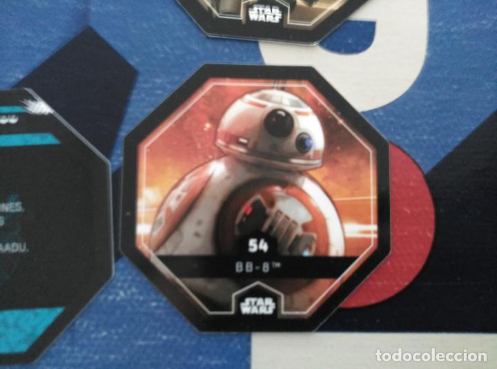 Jouets Anciens et Jeux de collection: star wars leclarc COSMIC SHELLS el despertar de la fuerza CROMO tazos tazo n 54