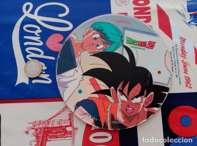 Juguetes antiguos y Juegos de colecci&oacute;n: DRAGON BALL Z MENKO CAP TAZO GIGANTE