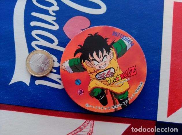 Juguetes antiguos y Juegos de colecci&oacute;n: DRAGON BALL Z MENKO CAP TAZO GRANDE