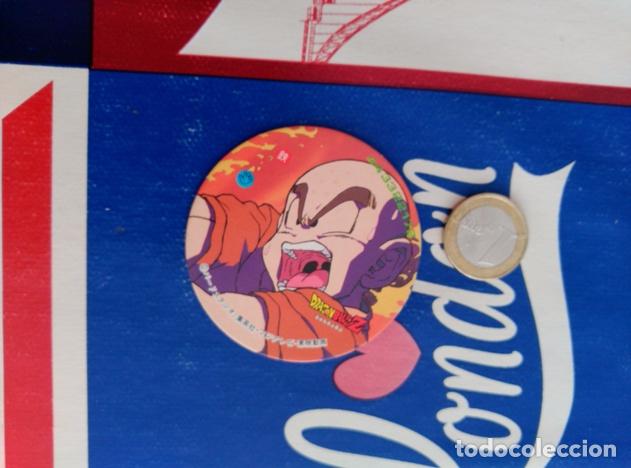 Juguetes antiguos y Juegos de colecci&oacute;n: DRAGON BALL Z MENKO CAP TAZO GRANDE