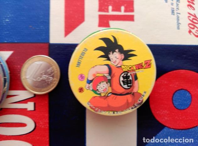 Juguetes antiguos y Juegos de colecci&oacute;n: DRAGON BALL Z MENKO CAP TAZO