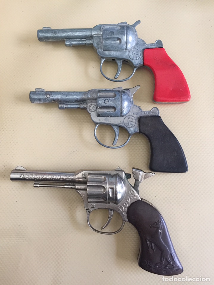 colección de tres pistolas de juguete españolas - Compra venta en  todocoleccion