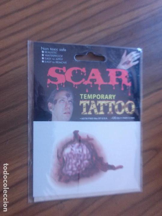 Brinquedos antigos e Jogos de cole&ccedil;&atilde;o: SCAR. TEMPORARY TATTOO. CEREBRO. TATTOO TEMPORAL. SIN SACAR DE LA BOLSA. BUEN ESTADO.