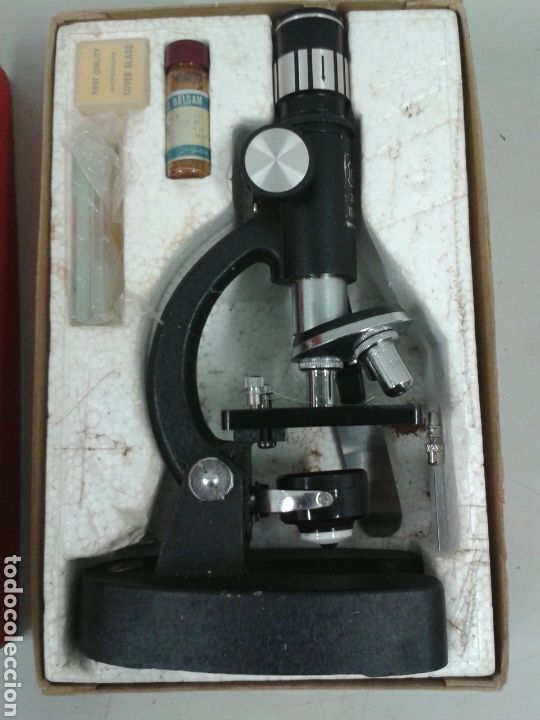 Juguetes antiguos y juegos de colecci&oacute;n: MICROSCOPIO - Foto 2