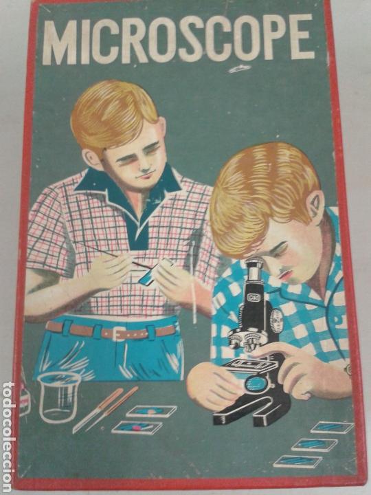 Juguetes antiguos y juegos de colecci&oacute;n: MICROSCOPIO - Foto 1