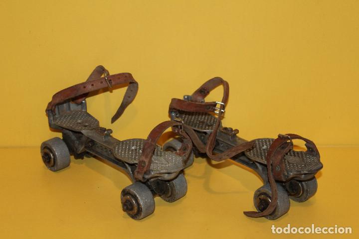 Juguetes antiguos y Juegos de colecci&oacute;n: ANTIGUOS PATINES COMETA - A&Ntilde;OS 50