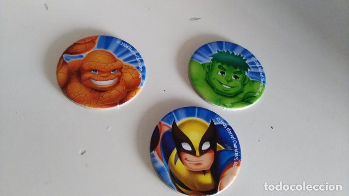 Juguetes antiguos y Juegos de colecci&oacute;n: MARVEL 2006 - marvel characters -hulk, hombre piedra , lobezno