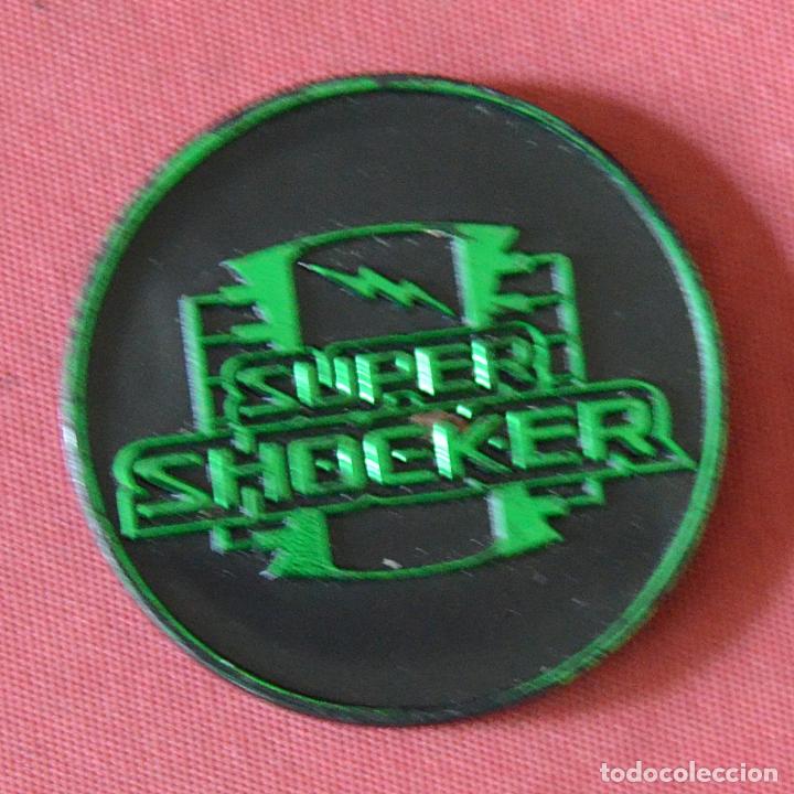 Juguetes antiguos y Juegos de colecci&oacute;n: TAZO - DIGIMON - DIGITAL MONSTERS - MASTER TAZOS - OFFICIAL W.C.F. - N&ordm; 20 . SUPER SHOCKER