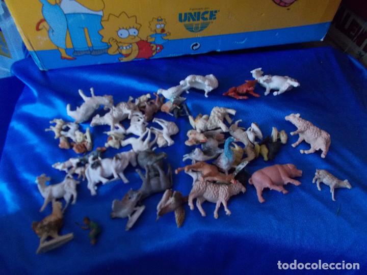Juguetes antiguos y juegos de colecci&oacute;n: Lote  de animales para belenes a&ntilde;os 60