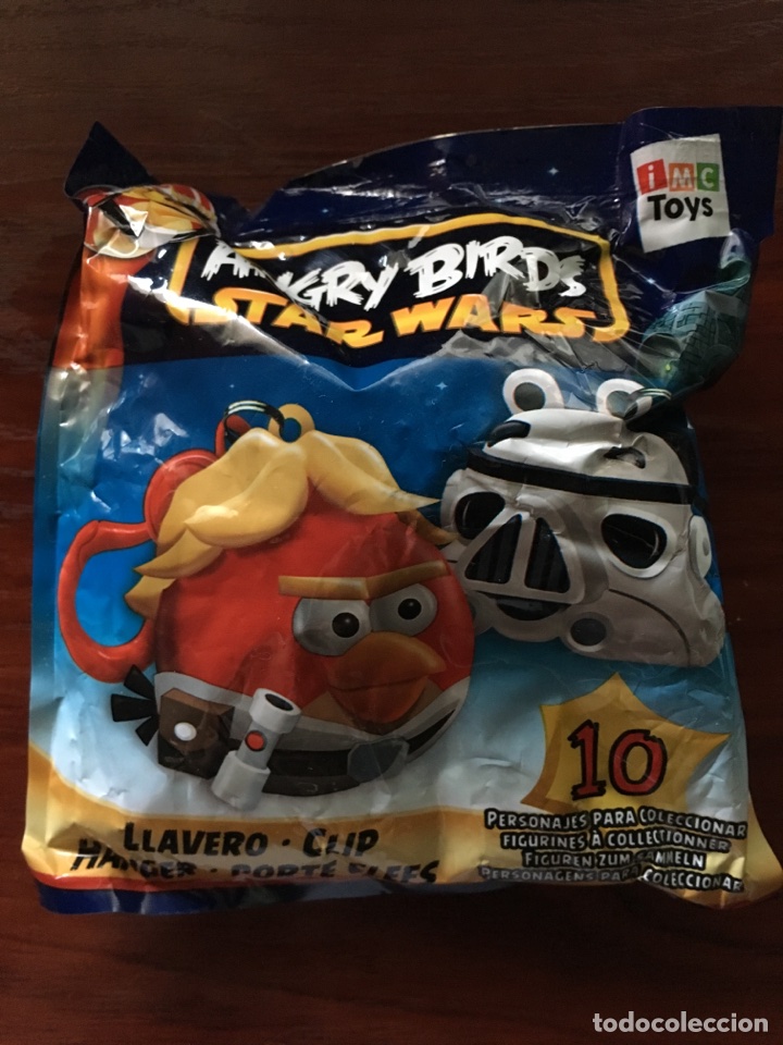Juguetes antiguos y Juegos de colecci&oacute;n: LLAVERO ANGRY BIRDS STAR WARS-IMC TOYS-PRECINTADO