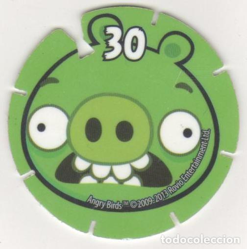 Juguetes antiguos y Juegos de colecci&oacute;n: COLECCI&Oacute;N TAZOS MATUTANO CHEETOS ANGRY BIRDS TAZO CAPS POGS N&Uacute;MERO 30 2013 ROVIO ENTERTAINMENT