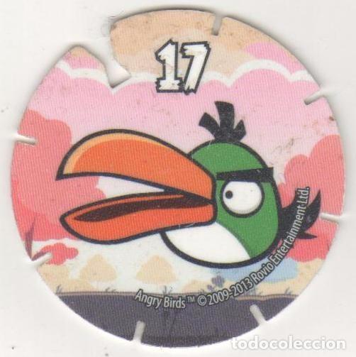 Juguetes antiguos y Juegos de colecci&oacute;n: COLECCI&Oacute;N TAZOS MATUTANO CHEETOS ANGRY BIRDS TAZO CAPS POGS N&Uacute;MERO 17 2013 ROVIO ENTERTAINMENT