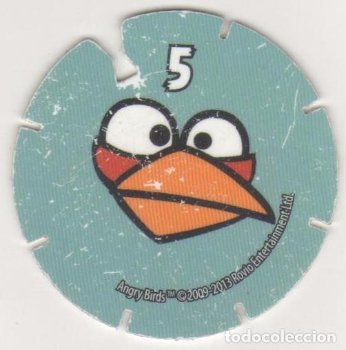 Juguetes antiguos y Juegos de colecci&oacute;n: COLECCI&Oacute;N TAZOS MATUTANO CHEETOS ANGRY BIRDS TAZO CAPS POGS N&Uacute;MERO 5 2013 ROVIO ENTERTAINMENT