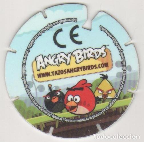 Juguetes antiguos y Juegos de colecci&oacute;n: COLECCI&Oacute;N TAZOS MATUTANO CHEETOS ANGRY BIRDS TAZO CAPS POGS N&Uacute;MERO 4 2013 ROVIO ENTERTAINMENT