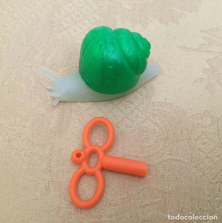 Juguetes antiguos y Juegos de colecci&oacute;n: CARACOL DE JUGUETE A CUERDA A&Ntilde;OS 60-70