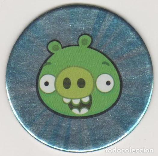 Juguetes antiguos y Juegos de colecci&oacute;n: COLECCI&Oacute;N TAZOS E-MAX ANGRY BIRDS POWER CAPS TAZO CAP POGS N&Uacute;MERO 144 ROVIO ENTERTAINMENT 2012
