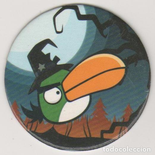 Juguetes antiguos y Juegos de colecci&oacute;n: COLECCI&Oacute;N TAZOS E-MAX ANGRY BIRDS POWER CAPS TAZO CAP POGS N&Uacute;MERO 084 84 ROVIO ENTERTAINMENT 2012