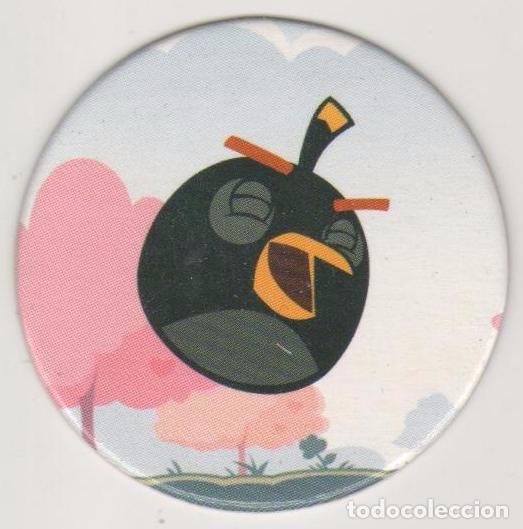 Juguetes antiguos y Juegos de colecci&oacute;n: COLECCI&Oacute;N TAZOS E-MAX ANGRY BIRDS POWER CAPS TAZO CAP POGS N&Uacute;MERO 070 70 ROVIO ENTERTAINMENT 2012