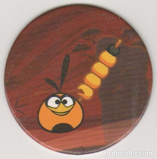 Juguetes antiguos y Juegos de colecci&oacute;n: COLECCI&Oacute;N TAZOS E-MAX ANGRY BIRDS POWER CAPS TAZO CAP POGS N&Uacute;MERO 060 ROVIO ENTERTAINMENT 2012