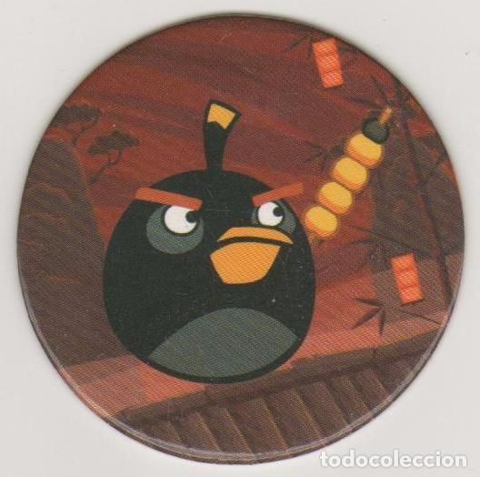 Juguetes antiguos y Juegos de colecci&oacute;n: COLECCI&Oacute;N TAZOS E-MAX ANGRY BIRDS POWER CAPS TAZO CAP POGS N&Uacute;MERO 058 58 ROVIO ENTERTAINMENT 2012