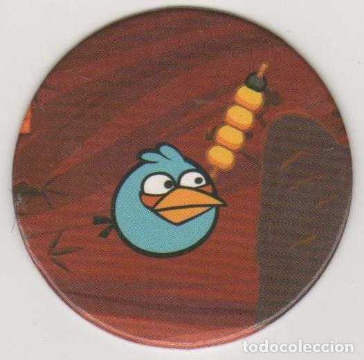 Juguetes antiguos y Juegos de colecci&oacute;n: COLECCI&Oacute;N TAZOS E-MAX ANGRY BIRDS POWER CAPS TAZO CAP POGS N&Uacute;MERO 054 54 ROVIO ENTERTAINMENT 2012