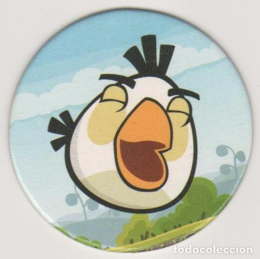 Juguetes antiguos y Juegos de colecci&oacute;n: COLECCI&Oacute;N TAZOS E-MAX ANGRY BIRDS POWER CAPS TAZO CAP POGS N&Uacute;MERO 043 43 ROVIO ENTERTAINMENT 2012