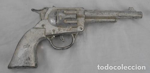 Juguetes antiguos y Juegos de colecci&oacute;n: PISTOLA O REV&Oacute;LVER TEXAS DE VAQUERO O COW BOY, DE PL&Aacute;STICO