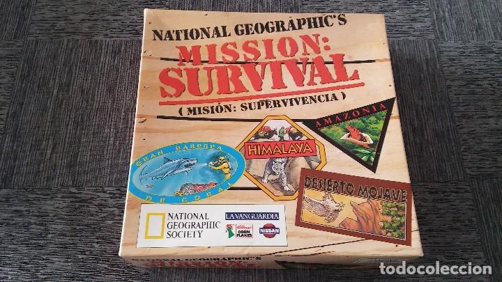 Juguetes antiguos y Juegos de colecci&oacute;n: NATIONAL GEOGRAPHIC'S MISSION: SURVIVAL (Rba Publicaciones, 1995)