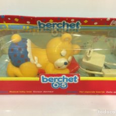 Juguetes antiguos y Juegos de colección: MUÑECO BERCHET MUSICAL BABY BEAR A ESTRENAR. Lote 96321862