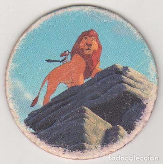 Juguetes antiguos y Juegos de colecci&oacute;n: COLECCI&Oacute;N TAZOS PANINI DISNEY EL REY LE&Oacute;N LE ROI LION FRANC&Eacute;S TAZO CAPS POGS 21 MUFASA THE LION KING
