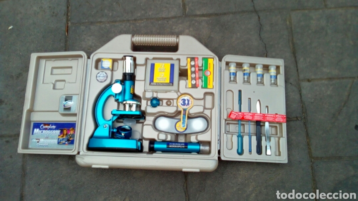 Jouets Anciens et Jeux de collection: Microscopio Malet&iacute;n A&ntilde;os/70