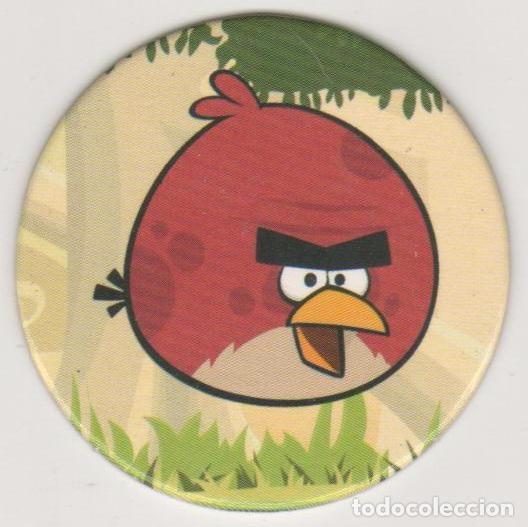 Juguetes antiguos y Juegos de colecci&oacute;n: COLECCI&Oacute;N TAZOS E-MAX ANGRY BIRDS POWER CAPS TAZO CAP POGS N&Uacute;MERO 031 31 ROVIO ENTERTAINMENT 2012