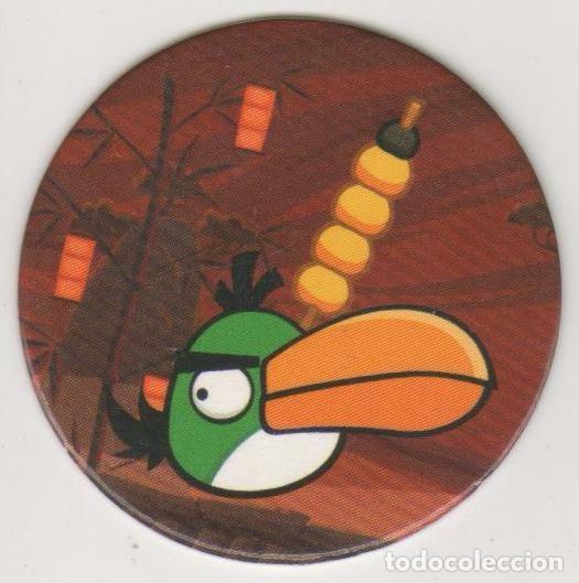 Juguetes antiguos y Juegos de colecci&oacute;n: COLECCI&Oacute;N TAZOS E-MAX ANGRY BIRDS POWER CAPS TAZO CAP POGS N&Uacute;MERO 059 59 ROVIO ENTERTAINMENT 2012
