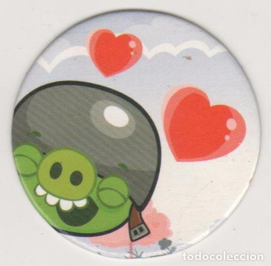Juguetes antiguos y Juegos de colecci&oacute;n: COLECCI&Oacute;N TAZOS E-MAX ANGRY BIRDS POWER CAPS TAZO CAP POGS N&Uacute;MERO 077 77 ROVIO ENTERTAINMENT 2012